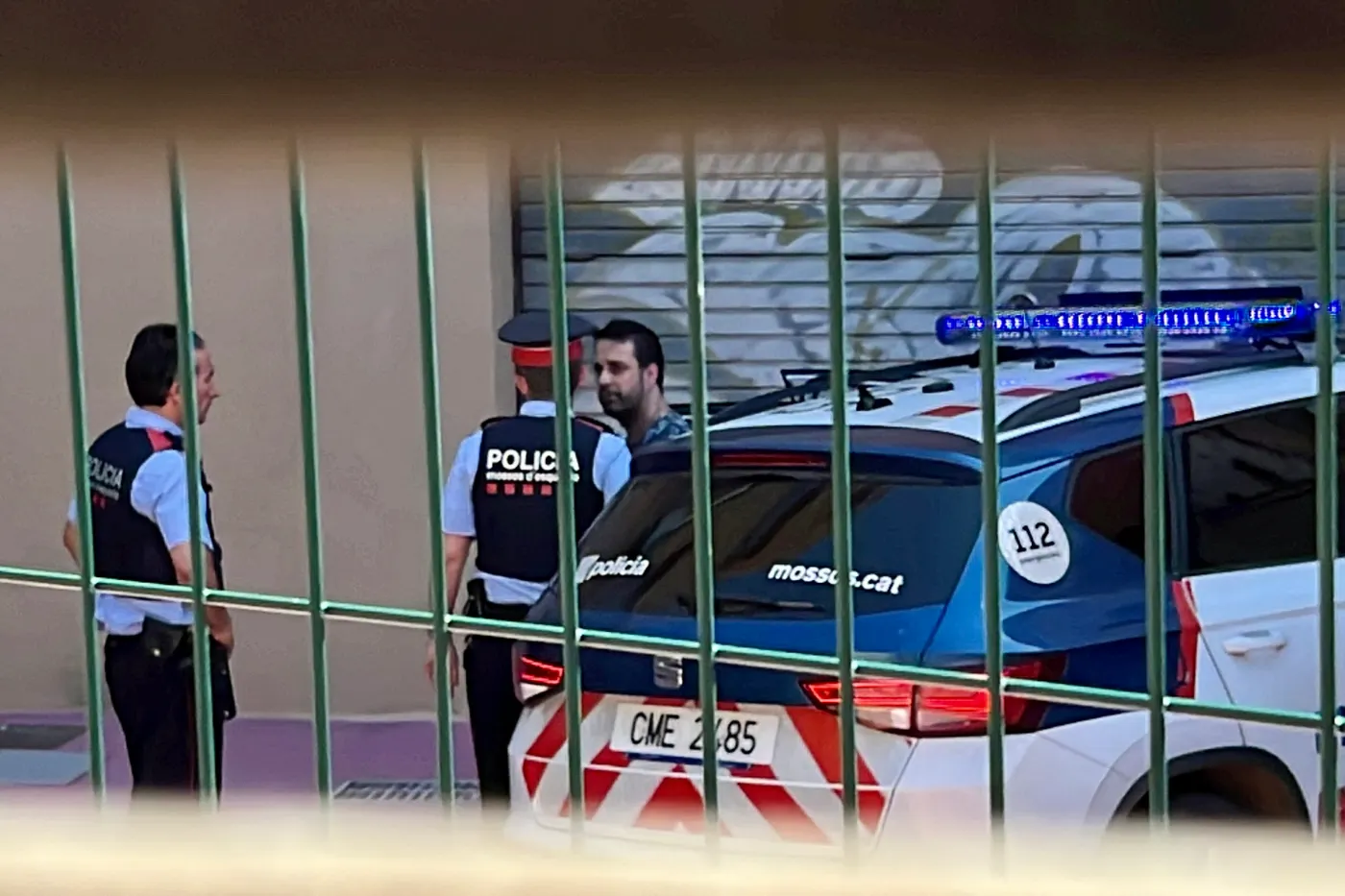 El detingut per l'atropellament mortal d'un grup de ciclistes a Castellbisbal arriba als Jutjats de Rubí per declarar davant el jutge.
