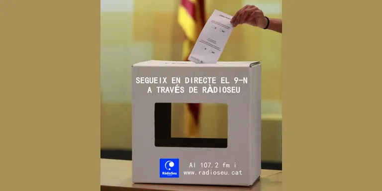Programació especial de RàdioSeu amb motiu del 9-N