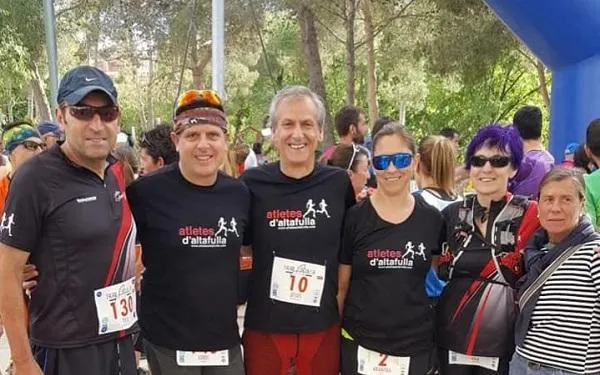 Foto: Atletes d'Altafulla