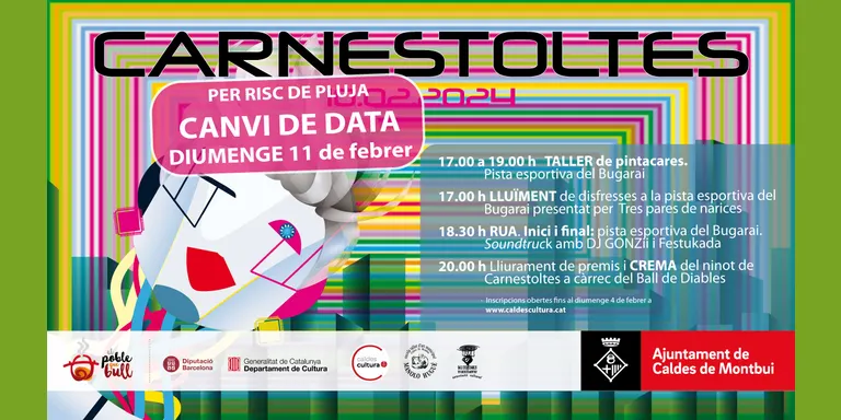 Els actes de Carnestoltes es traslladen a diumenge per l’amenaça de pluja