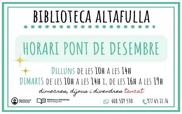 Foto: Biblioteca Municipal d'Altafulla