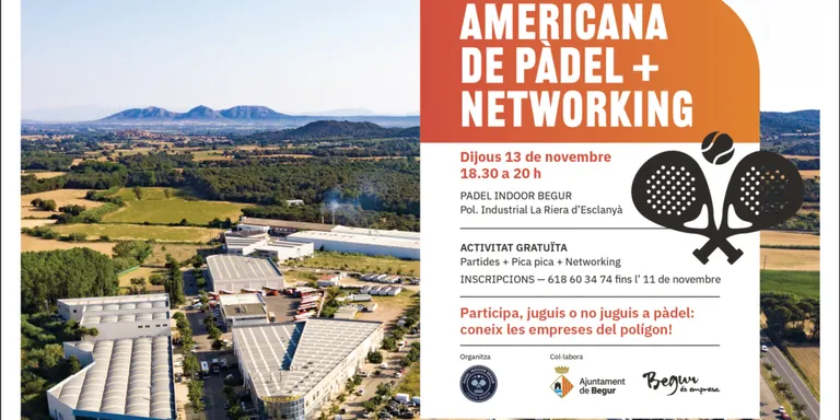 Jornada d’Americana de Pàdel i Networking per a Empreses del Polígon de la Riera d’Esclanyà
