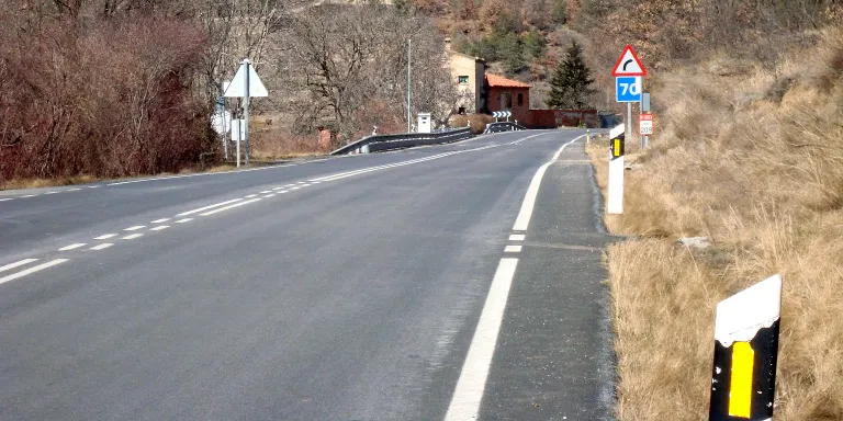 El nou radar del Pont de Bar té fixat un límit de 90 km/h