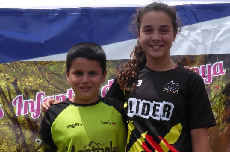 Aina i Roger Picas corren a la Berga Trail Kids, i Aina Picas es manté líder de la general