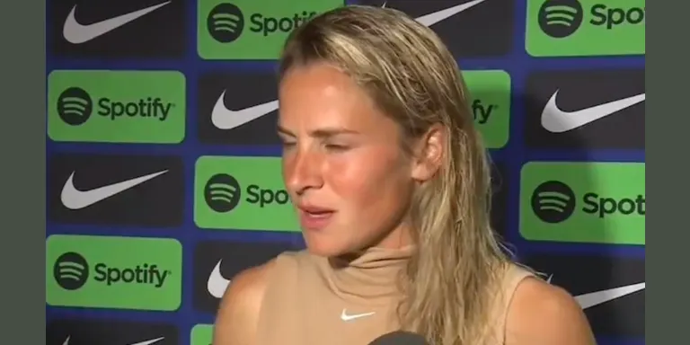 El gest d’Ana Crnogorcevic en defensa d'aprendre el català