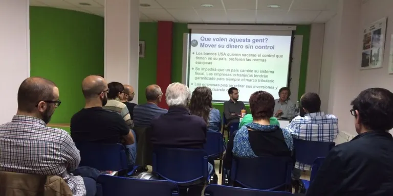 La Sala Neus Català acull una xerrada al voltant del TTIP