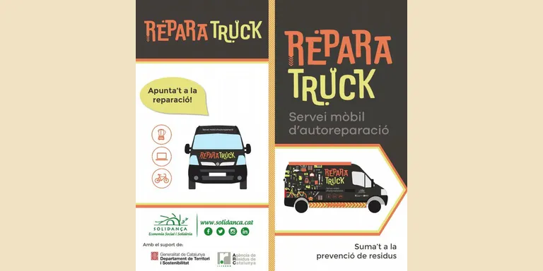 Aquest dilluns de 16h a 19h, Reparatruck
