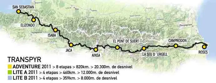 La Seu acull la marxa de BTT Transpyr