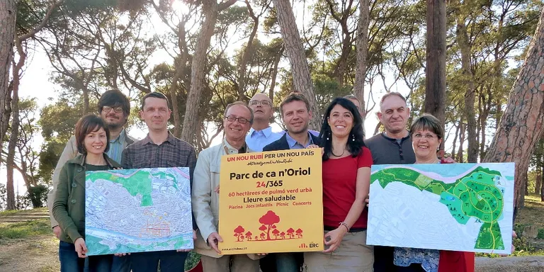 ERC portarà al seu programa la reurbanització del parc de Ca n’Oriol