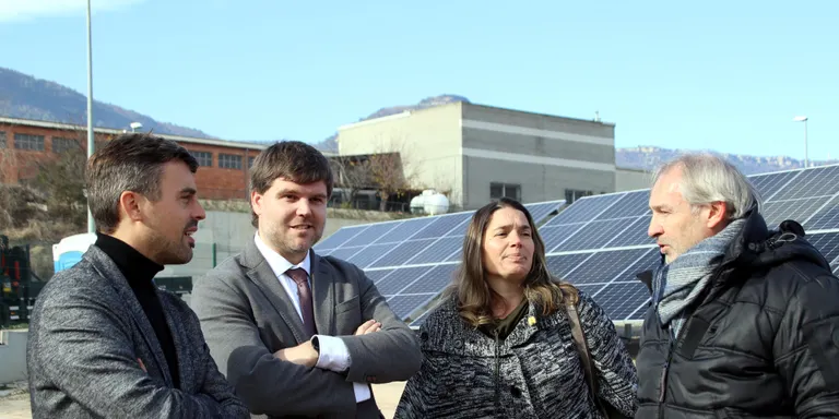 Centelles inaugura el primer parc solar públic de la demarcació de Barcelona i estalviarà 700 tones de CO2 anuals
