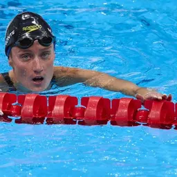 Mireia Belmonte es queda a 23 centèssimes de la seva cinquena medalla olímpica