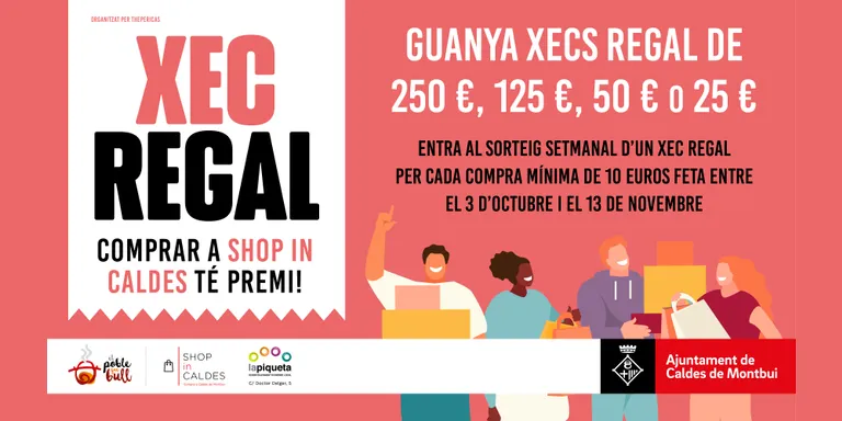 Més de 800 persones s’han inscrit a la campanya Xec Regal de Shop in Caldes en les primeres tres setmanes