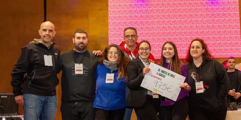 La Quina Solidària a Can Xaubet recull 975 per Càritas