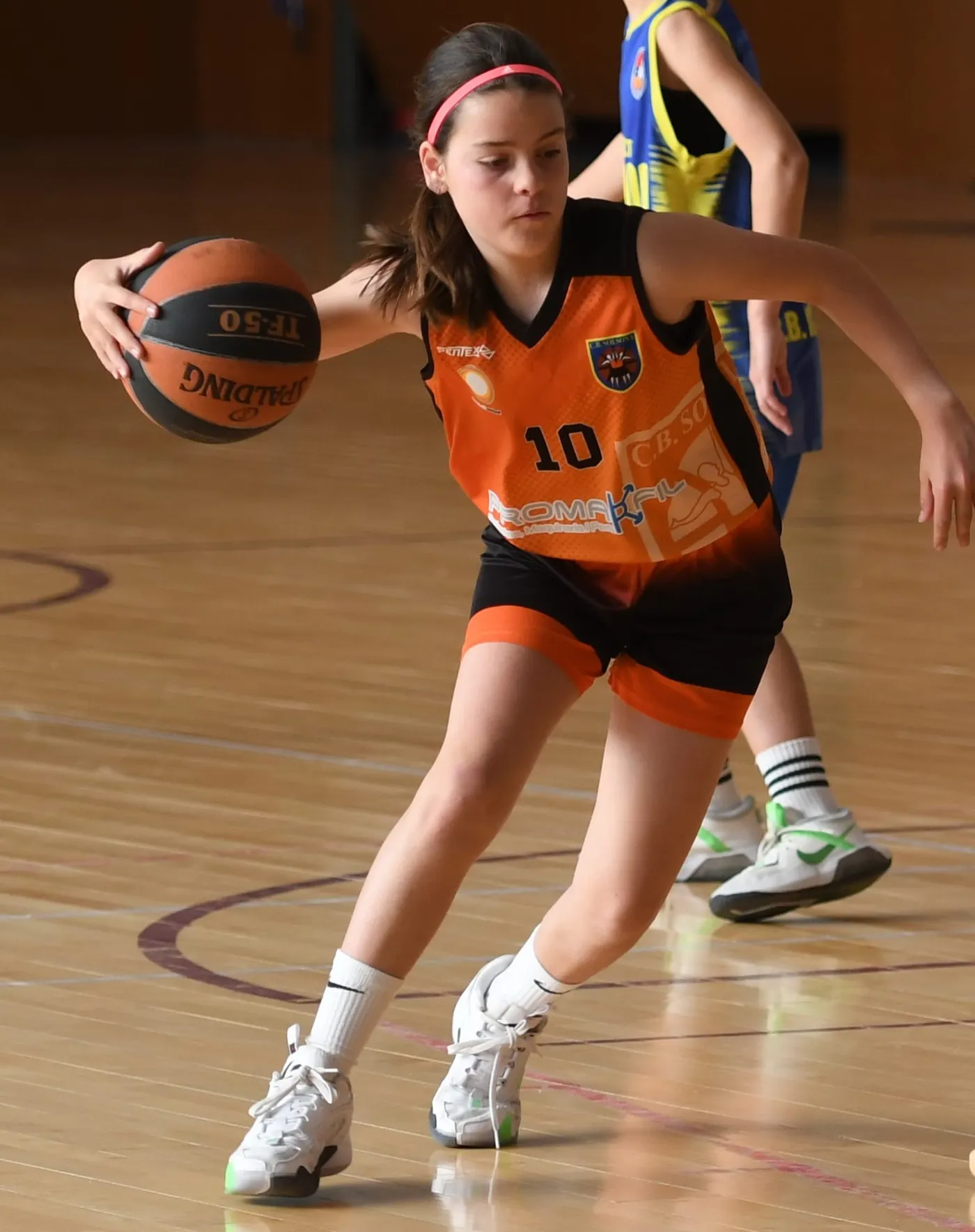 La jugadora del mini femení del CB Solsona Gemma Torra Solanellas, convocada per la selecció catalana de la Catalunya Central
