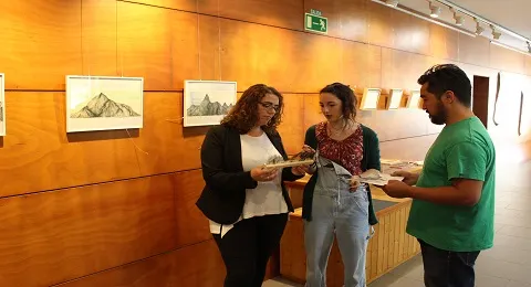 JAIZKIBEL BIDEA EGINEZ', DE LA IRUNDARRA MIRIAM LOIDI, DA CONTINUIDAD A LA OFERTA EXPOSITIVA DE GAZTEARTEAN