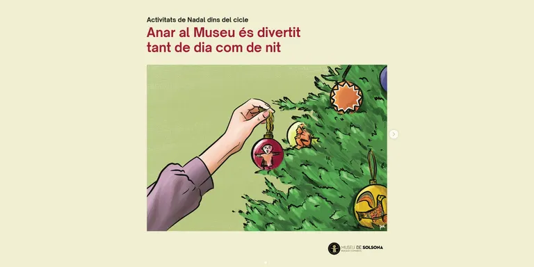 El Museu de Solsona programa dos tallers i una presentació dins les activitats de Nadal