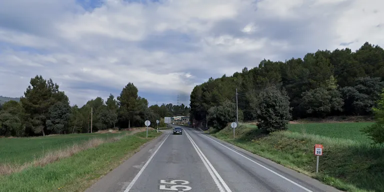 Mor un veí de Solsona en un xoc frontal a la C-55 a l'alçada de Sant Joan de Vilatorrada