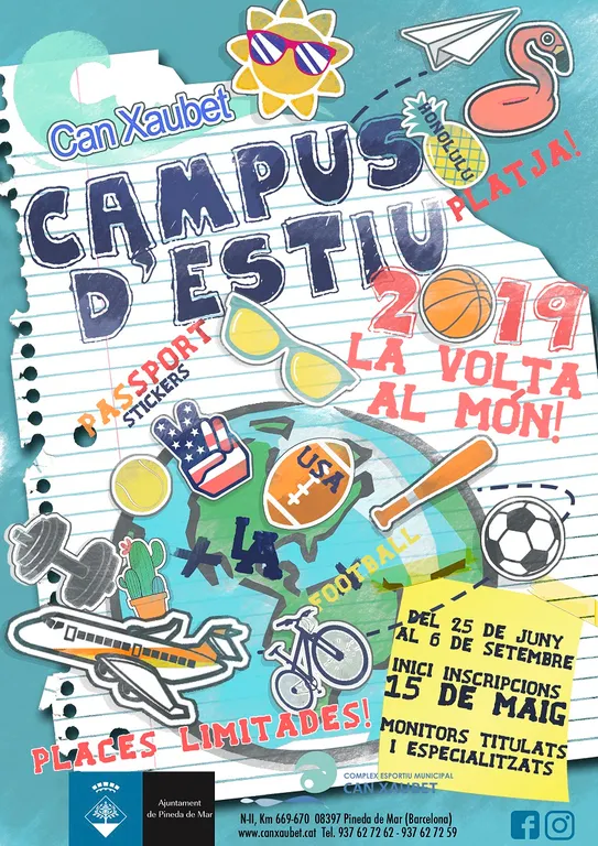 Obertes les inscripcions al Campus d'Estiu de Can Xaubet