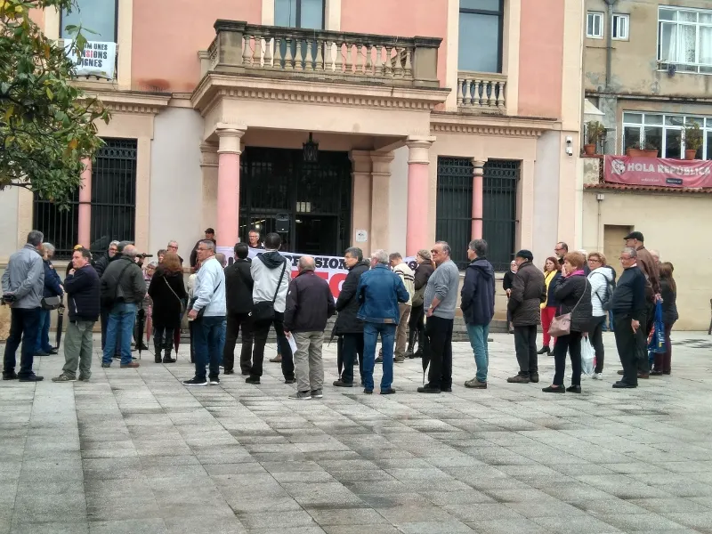 Poca assistència a l’Assemblea del Moviment per les Pensions Dignes