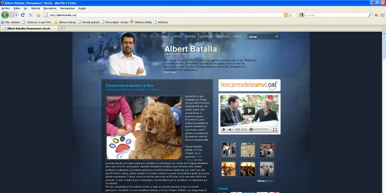 El bloc d'Albert Batalla, finalista dels Premis Bloc 2010