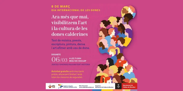 L’Ajuntament ofereix una programació cultural per commemorar el 8 de març