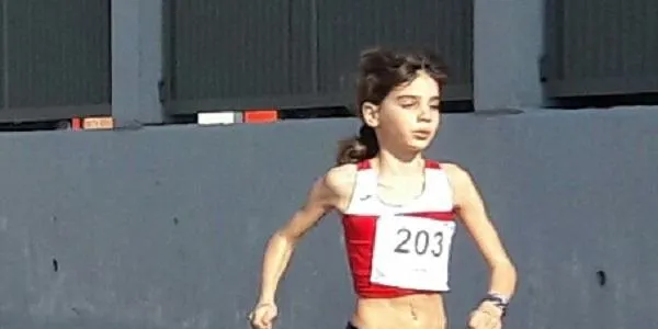 Emma Vendrell, 5a en el Campionat de Catalunya de Cros Sub12
