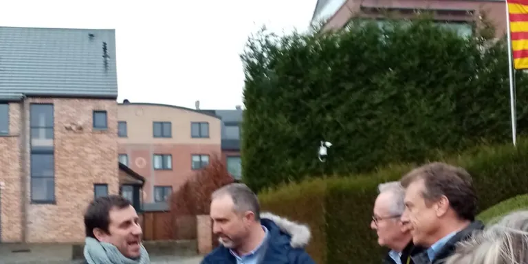 Reunió de Jordi Fàbrega amb Carles Puigdemont, Toni Comín i Meritxell Serret