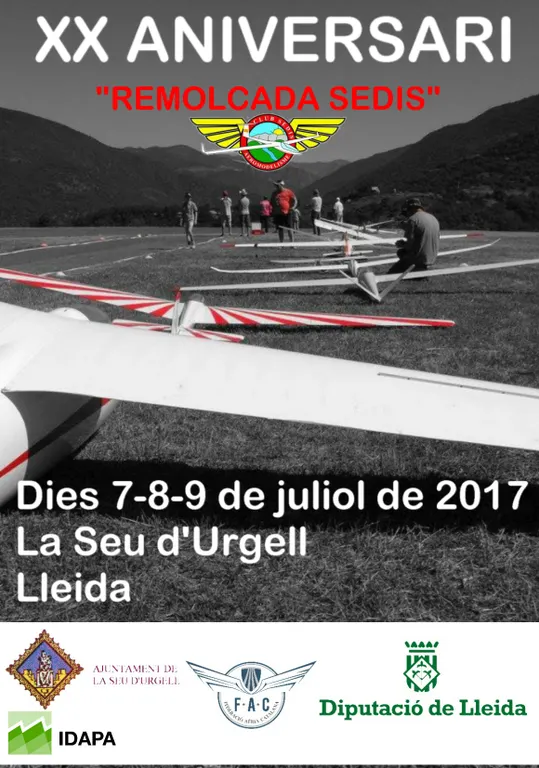 La Remolcada del Sedis Aeromodelisme celebra el 20è aniversari