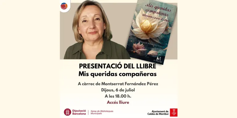 Presentació de llibre "Mis queridas compañeras" a la biblioteca