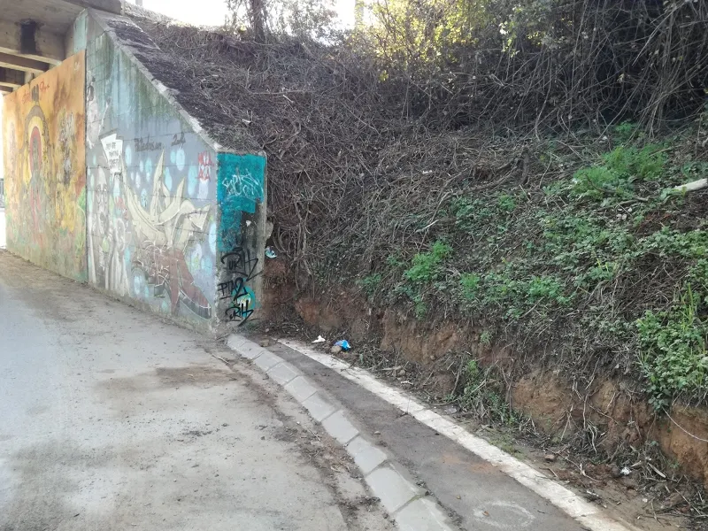 Obres a la zona de La Llana