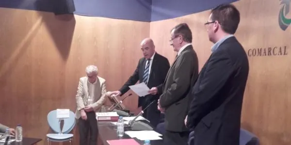 L’alcalde de Vespella pren possessió com a President del Consell Comarcal