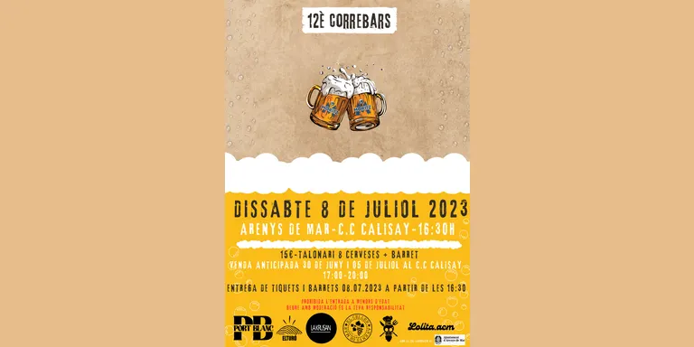 Arriba aquesta tarda la 12ª edició del Correbars