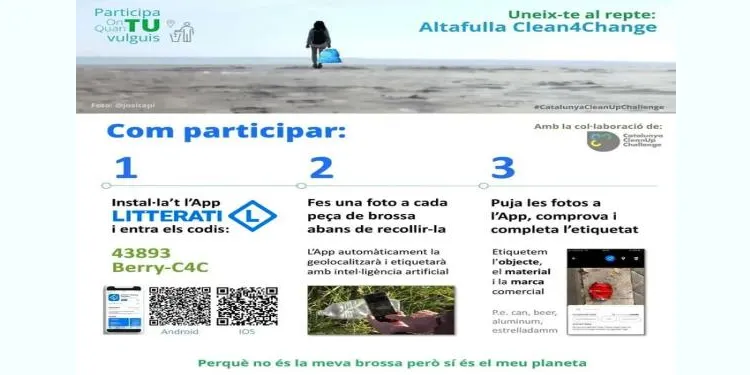Crida a la neteja de la platja d'Altafulla aquest dimarts