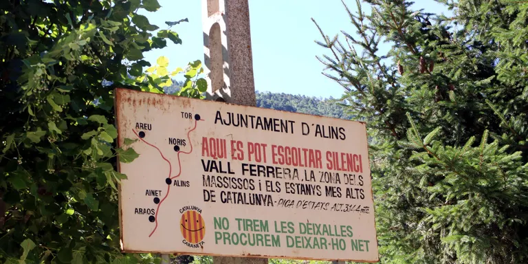 La Vall Ferrera vol ser zona lliure de soroll