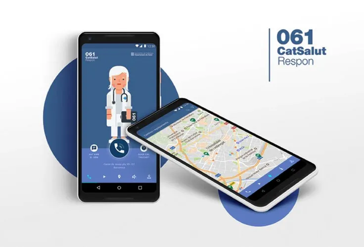 La nova app mòbil 061 CatSalut Respon permet localitzar els desfibril·ladors més propers i ensenya primers auxilis