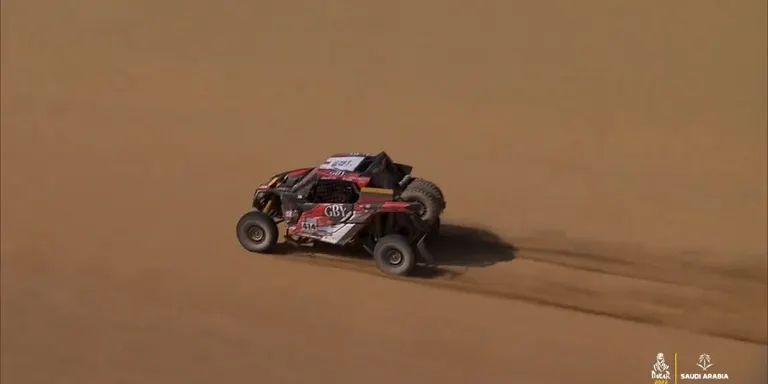 Gerard Farrés torna a pujar al podi i acaba segon al Dakar