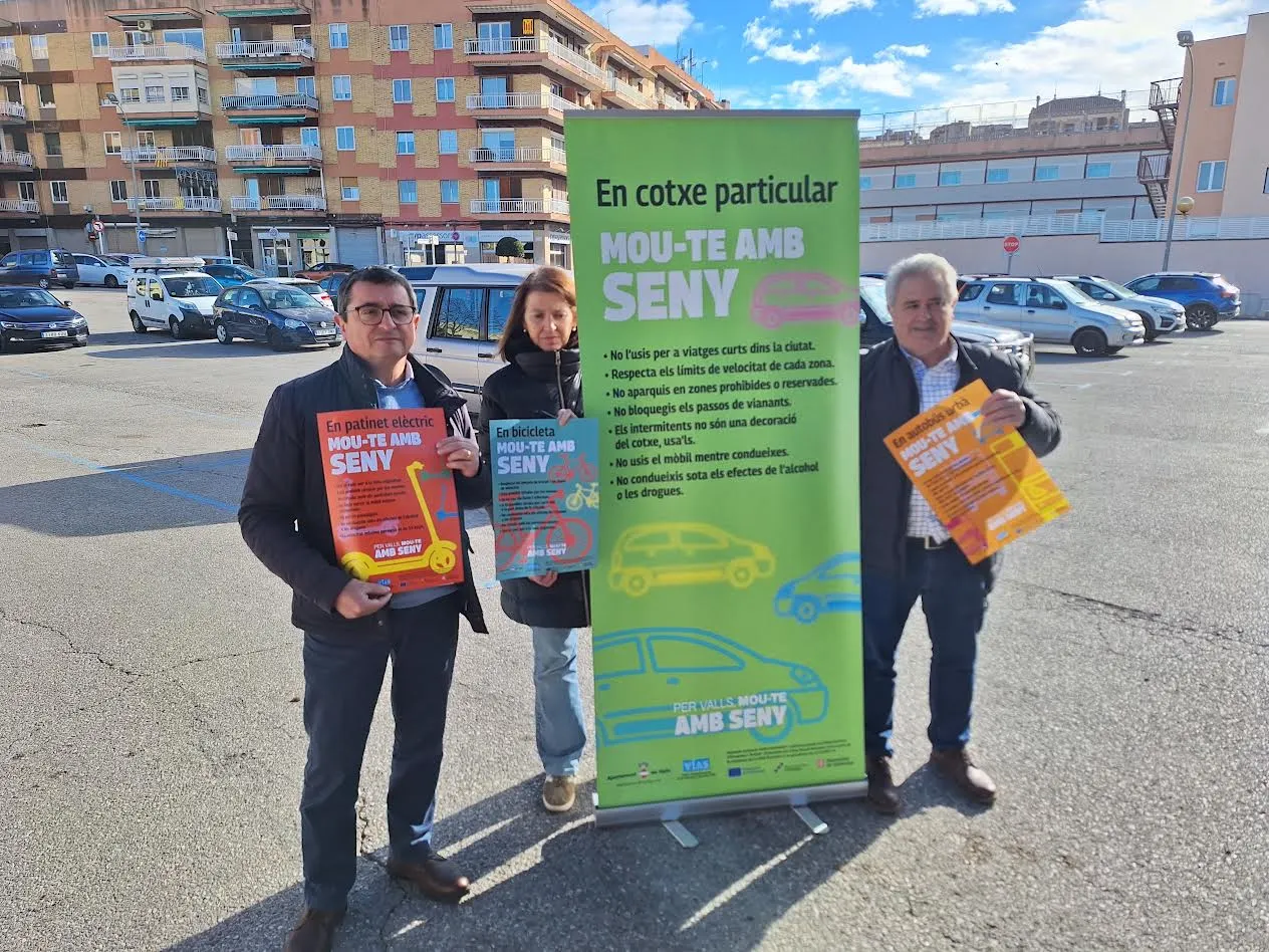 Valls impulsa una campanya per promoure la mobilitat responsable