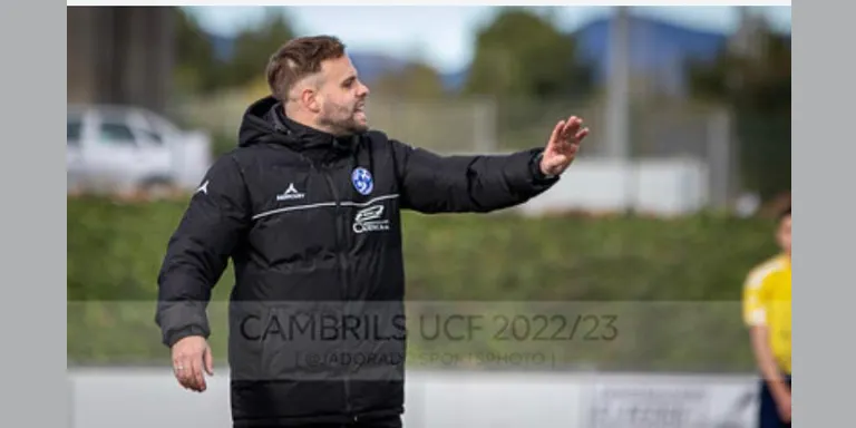 Adrià Puerto serà el nou entrenador del Cambrils Unió