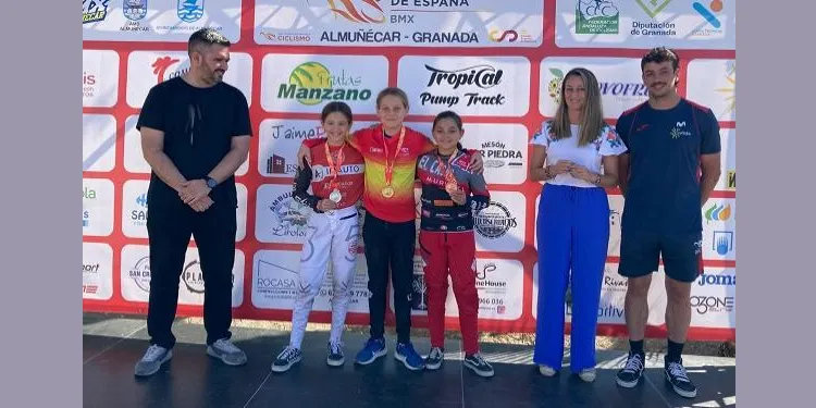L’altafullenca Mia Ayats es proclama campiona d’Espanya de BMX en categoria Aleví femení
