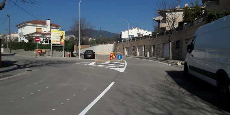 Es reobre la circulació al carrer de Ramon y Cajal