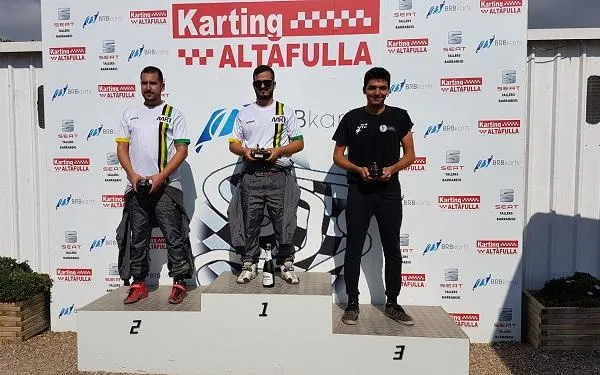 Alejandro Ávila suma la tercera victòria en el VII Campionat Amateur del Kàrting Altafulla i Arturo López és el nou líder