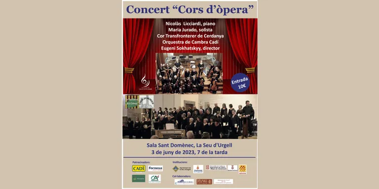 Concert a la Seu d'Urgell de l'Orquestra de Cambra Cadí i el Cor Transfronterer de Cerdanya