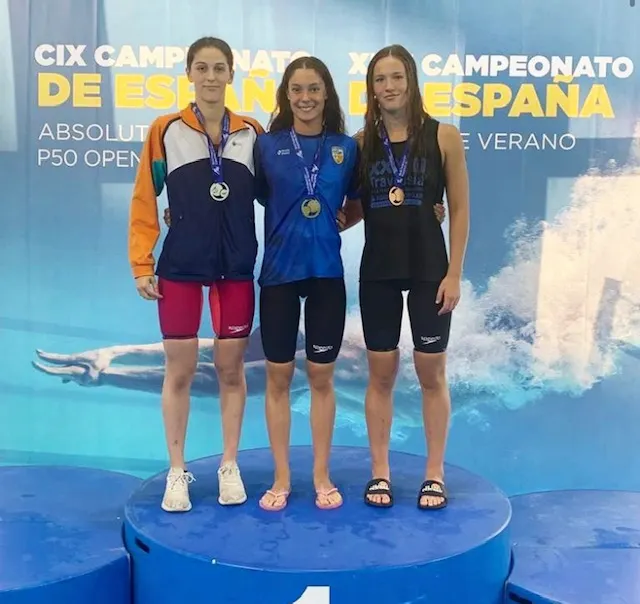Xènia Torrejón s'ha proclamat campiona d'Espanya júnior en la modalitat de 100 metres esquena