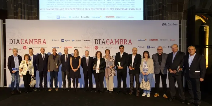 La Cambra de Comerç de Barcelona reconeix la Xarcuteria Montse i Lluís d’Arenys de Mar per la seva trajectòria i pels 50 anys que celebren enguany