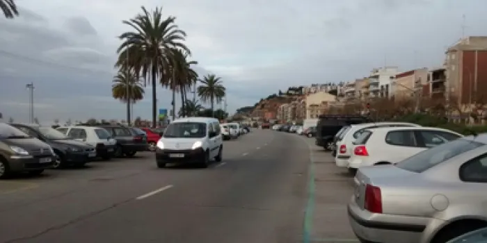 Estanis Fors, contrari a la supressió de la zona verda al vial de la platja de la Picòrdia