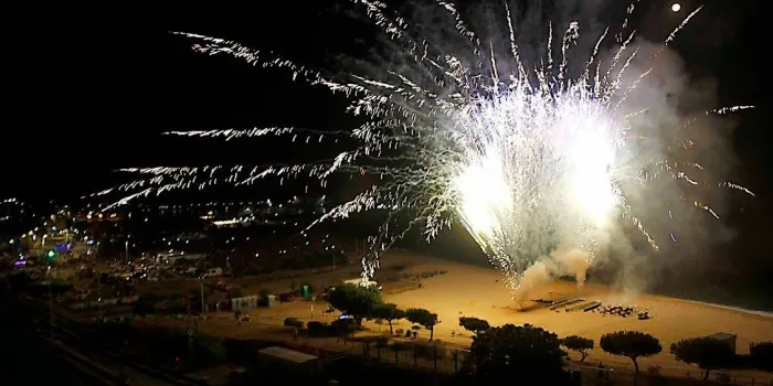 Els focs artificials, un dels actes més esperats per Sant Zenon