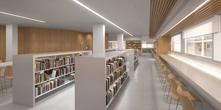 Comencen les obres de remodelació de la Biblioteca de Poblenou