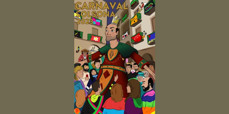 El Gegant Boig protagonitza el cartell del Carnaval 2023