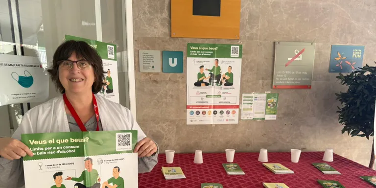El Centre Sanitari se suma a la Setmana del Cribratge del Consum d'Alcohol
