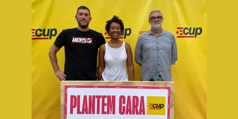 La CUP demana el vot per poder fer front a les polítiques de l’estat espanyol contra Catalunya i els drets civils